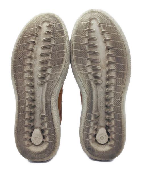 ECCO（エコー）ECCO (エコー) スニーカー ブラウン サイズ:EU44、US10、UK10、CN280(2.5)の古着・服飾アイテム