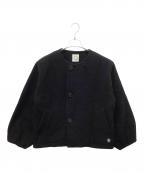 ORCIVALオーシバル）の古着「OR-A0586　カラーレスジャケット」｜ブラック
