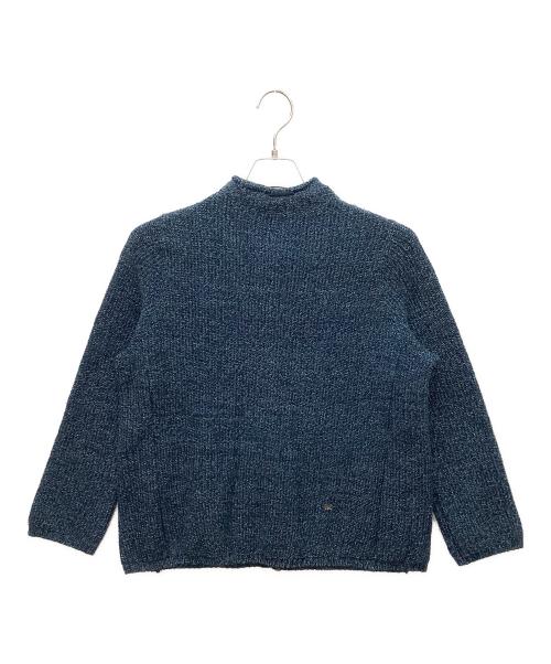 45R（フォーティファイブ・アール）45R (フォーティファイブ・アール) 厚手カーディガン ネイビー サイズ:Mの古着・服飾アイテム
