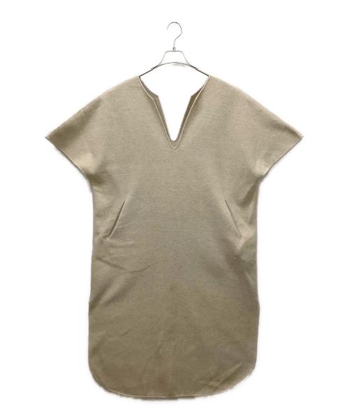 TODAYFUL（トゥデイフル）TODAYFUL (トゥデイフル) カフタンウールドレス ベージュ サイズ:Sの古着・服飾アイテム