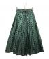 BLAMINK（ブラミンク）の古着「7924-299-0178　スカート」｜グリーン×ネイビー