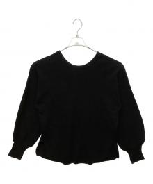 OPAQUE.CLIP（オペークドットクリップ）の古着「厚手ニット」｜ブラック