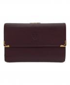 Cartierカルティエ）の古着「3つ折り財布」