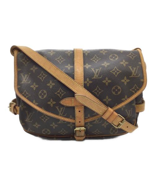 LOUIS VUITTON（ルイ ヴィトン）LOUIS VUITTON (ルイ ヴィトン) ショルダーバッグ ブラウン×ベージュの古着・服飾アイテム