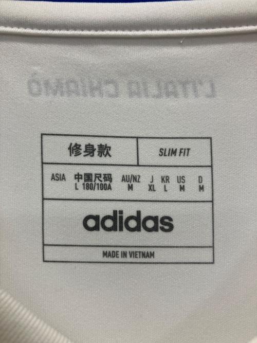 adidas（アディダス）adidas (アディダス) IN0656　サッカーユニフォーム ホワイト サイズ:XLの古着・服飾アイテム