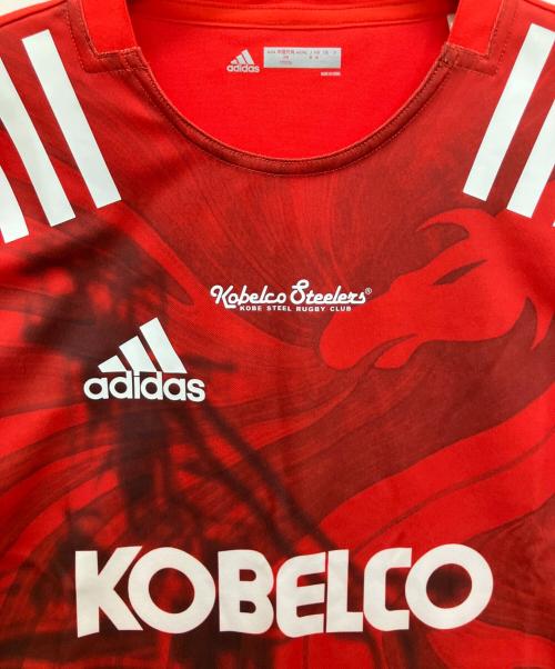 adidas（アディダス）adidas (アディダス) FK0784　トレーニングウェア レッド サイズ:Mの古着・服飾アイテム