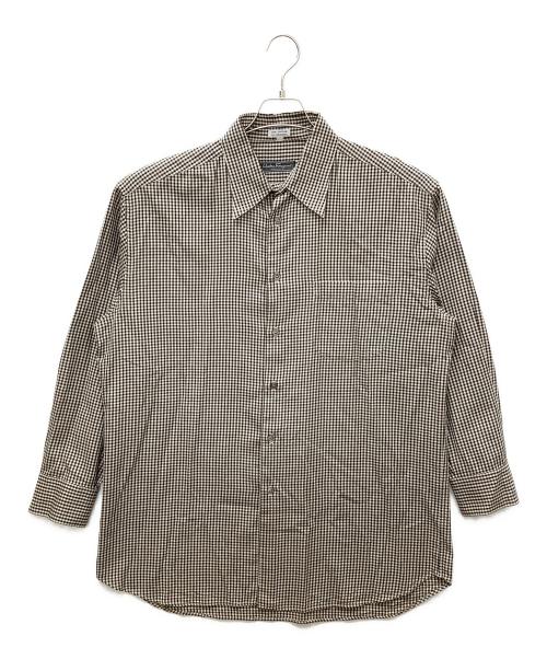 Salvatore Ferragamo（サルヴァトーレ フェラガモ）Salvatore Ferragamo (サルヴァトーレ フェラガモ) 長袖シャツ グレー サイズ:XLの古着・服飾アイテム