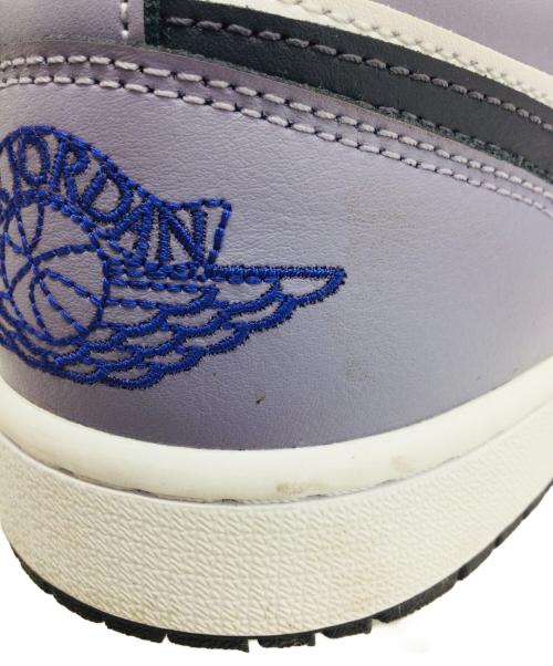 NIKE（ナイキ）NIKE (ナイキ) Air Jordan 1 Low ホワイト×ネイビー サイズ:US9、UK8、EUR42.5、cm27、BR40.5、CN270の古着・服飾アイテム
