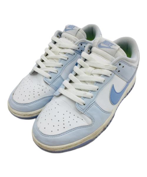 NIKE（ナイキ）NIKE (ナイキ) Dunk Low ブルー サイズ:US8、UK5.5、cm25、BR37.5、CN250(2.5)の古着・服飾アイテム