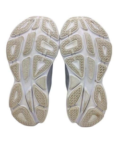HOKAONEONE（ホカオネオネ）HOKAONEONE (ホカオネオネ) M BONDAI8 ホワイト サイズ:US9D、UK8.5、EU42 2/3、JPN27の古着・服飾アイテム