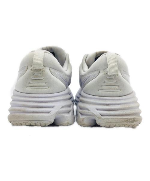 HOKAONEONE（ホカオネオネ）HOKAONEONE (ホカオネオネ) M BONDAI8 ホワイト サイズ:US9D、UK8.5、EU42 2/3、JPN27の古着・服飾アイテム