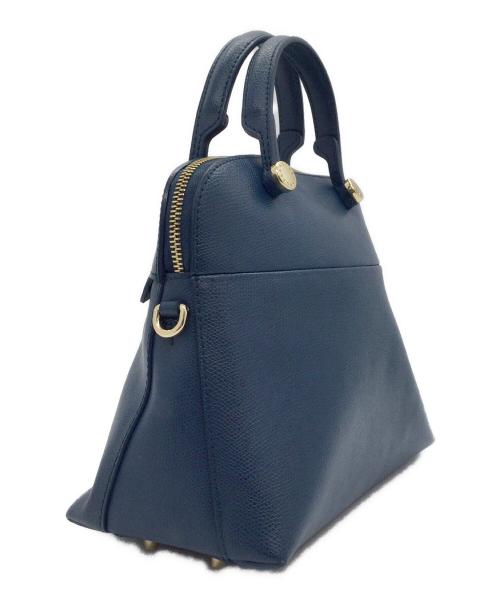 FURLA（フルラ）FURLA (フルラ) 2WAYショルダーバッグ ブルーの古着・服飾アイテム