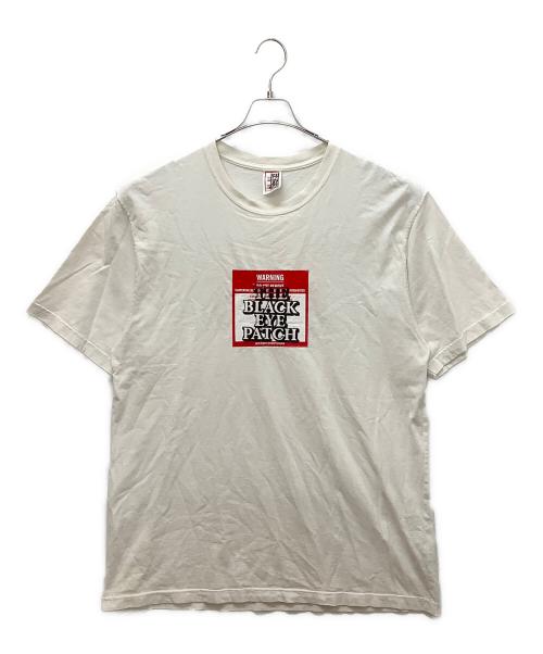 THE BLACK EYE PATCH（ブラックアイパッチ）THE BLACK EYE PATCH (ブラックアイパッチ) 半袖Tシャツ ホワイト サイズ:XLの古着・服飾アイテム