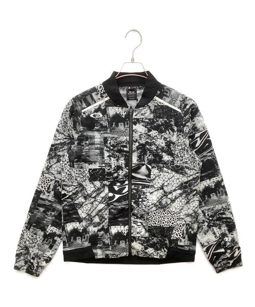 OAKLEY（オークリー）OAKLEY (オークリー) FOA500538　撥水ジャケット ホワイト×ブラック サイズ:XLの古着・服飾アイテム