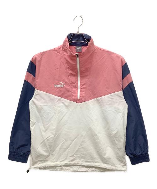 PUMA（プーマ）PUMA (プーマ) 658824 53　アノラックパーカー ピンク サイズ:XXLの古着・服飾アイテム