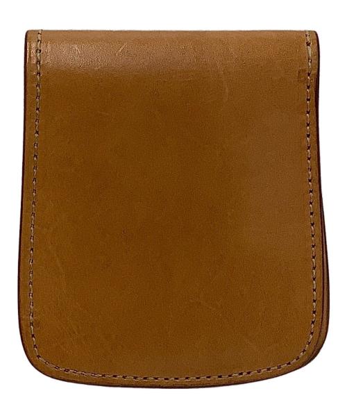 KC's LEATHER CRAFT（ケーシーズ）KC's LEATHER CRAFT (ケーシーズ) 2つ折り財布 キャメルの古着・服飾アイテム