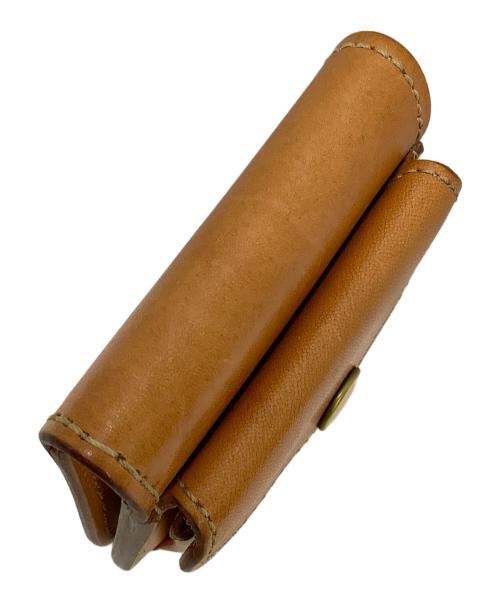 KC's LEATHER CRAFT（ケーシーズ）KC's LEATHER CRAFT (ケーシーズ) 2つ折り財布 キャメルの古着・服飾アイテム