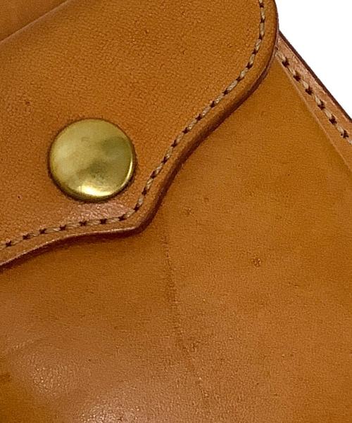 KC's LEATHER CRAFT（ケーシーズ）KC's LEATHER CRAFT (ケーシーズ) 2つ折り財布 キャメルの古着・服飾アイテム