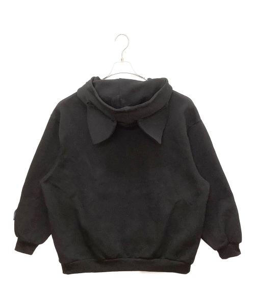 pinkspink（ピンクスピンク）pinkspink (ピンクスピンク) キャットスターパーカー ブラック サイズ:Mの古着・服飾アイテム