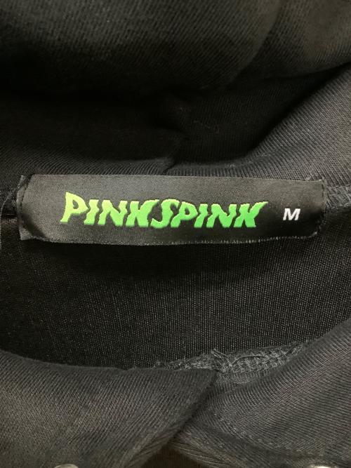 pinkspink（ピンクスピンク）pinkspink (ピンクスピンク) キャットスターパーカー ブラック サイズ:Mの古着・服飾アイテム
