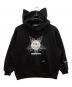 pinkspink（ピンクスピンク）の古着「キャットスターパーカー」｜ブラック