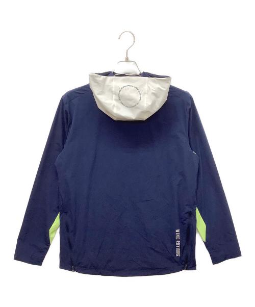 adidas（アディダス）adidas (アディダス) HY0976　防風 撥水ワーディング アノラック ネイビー サイズ:Mの古着・服飾アイテム