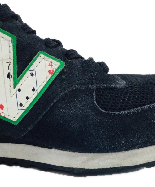 NEW BALANCE（ニューバランス）NEW BALANCE (ニューバランス) ML574 ブラック サイズ:US9.5、UK9、EU43、CM27.5の古着・服飾アイテム