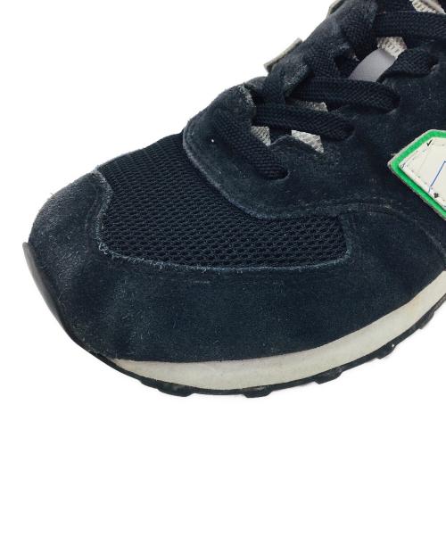 NEW BALANCE（ニューバランス）NEW BALANCE (ニューバランス) ML574 ブラック サイズ:US9.5、UK9、EU43、CM27.5の古着・服飾アイテム