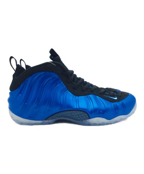 NIKE（ナイキ）NIKE (ナイキ) AIR FOAMPOSITE ONE ブルー×ブラック サイズ:US10、UK9、EUR44、cm28、BR42、CN280(2.5)　 未使用品の古着・服飾アイテム