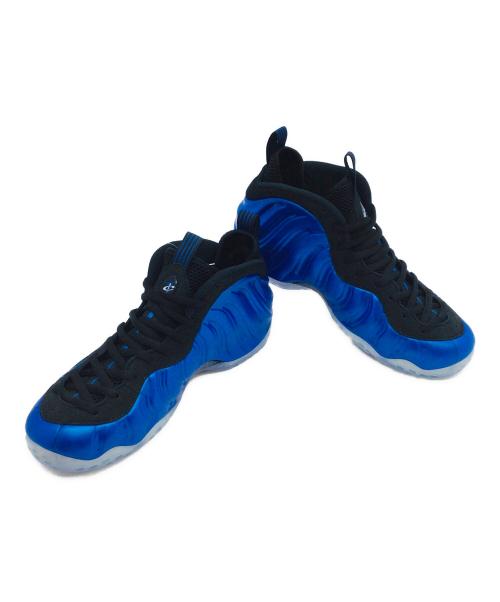 NIKE（ナイキ）NIKE (ナイキ) AIR FOAMPOSITE ONE ブルー×ブラック サイズ:US10、UK9、EUR44、cm28、BR42、CN280(2.5)　 未使用品の古着・服飾アイテム