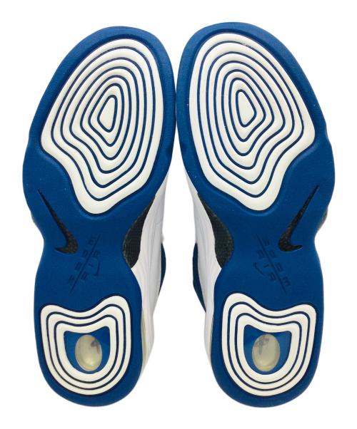 NIKE（ナイキ）NIKE (ナイキ) AIR PENNY 2 QS ホワイト×ブルー サイズ:US10、UK9、EUR44、cm28、BR42、CN280(2.5)　 未使用品の古着・服飾アイテム