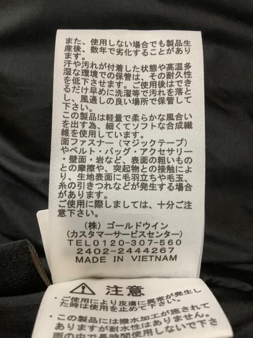 THE NORTH FACE（ザ ノース フェイス）THE NORTH FACE (ザ ノース フェイス) NY82452　インサレーション ボンバーMA-1ジャケット ブラック サイズ:XLの古着・服飾アイテム