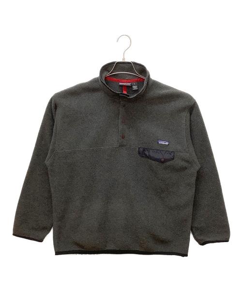 Patagonia（パタゴニア）Patagonia (パタゴニア) 25450　シンチラスナップTプルオーバー グレー サイズ:Lの古着・服飾アイテム