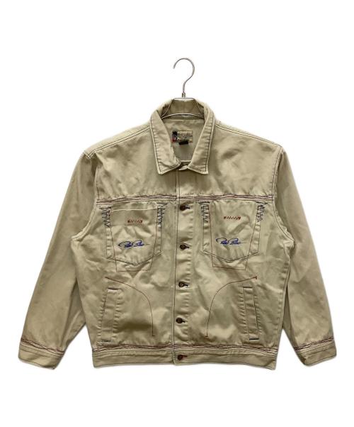 raw blue（ローブルー）raw blue (ローブルー) ワークジャケット カーキ サイズ:Lの古着・服飾アイテム