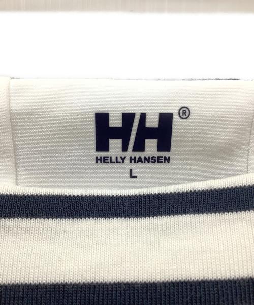 HELLY HANSEN（ヘリーハンセン）HELLY HANSEN (ヘリーハンセン) HH32416 ボーダーTシャツ ホワイト×ネイビー サイズ:Lの古着・服飾アイテム