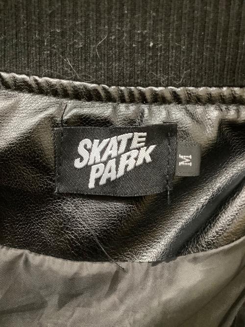 SKATE PARK（スケートパーク）SKATE PARK (スケートパーク) 中綿スタジャン ブラック サイズ:Mの古着・服飾アイテム