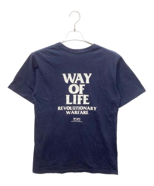 WTAPS（ダブルタップス）WTAPS (ダブルタップス) 半袖カットソー ネイビー サイズ:2の古着・服飾アイテム