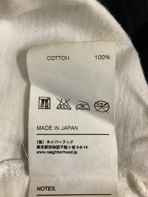 NEIGHBORHOOD（ネイバーフッド）NEIGHBORHOOD (ネイバーフッド) ラグランカットソー ブラック×ホワイト サイズ:Sの古着・服飾アイテム