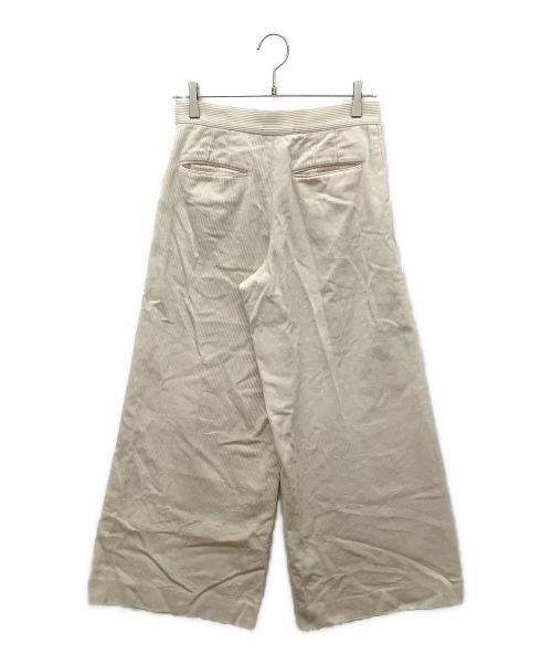 SACRA（サクラ）SACRA (サクラ) 117607111　コーデュロイワイドパンツ ホワイト サイズ:36の古着・服飾アイテム