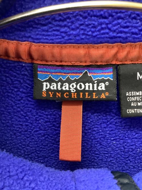 Patagonia（パタゴニア）Patagonia (パタゴニア) 25450 シンチラスナップT ブルー サイズ:Mの古着・服飾アイテム