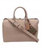 COACHコーチ）の古着「2WAYバッグ」｜ピンク