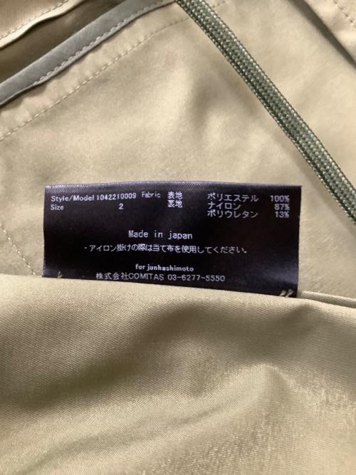 Junhashimoto（ジュンハシモト）Junhashimoto (ジュンハシモト) 1042210009　M65ジャケット オリーブ サイズ:2の古着・服飾アイテム