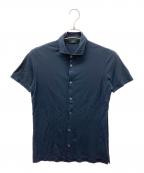 Zanoneザノーネ）の古着「半袖シャツ」｜ネイビー