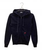 Hysteric Glamourヒステリックグラマー）の古着「0242CF02 ジップパーカー」｜ネイビー