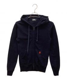 Hysteric Glamour（ヒステリックグラマー）の古着「0242CF02 ジップパーカー」｜ネイビー