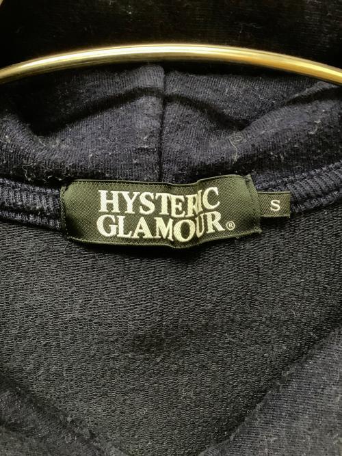 Hysteric Glamour（ヒステリックグラマー）Hysteric Glamour (ヒステリックグラマー) 0242CF02 ジップパーカー ネイビー サイズ:Sの古着・服飾アイテム