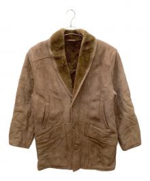 SHEARLING（シャーリング）の古着「ムートンコート」｜ブラウン