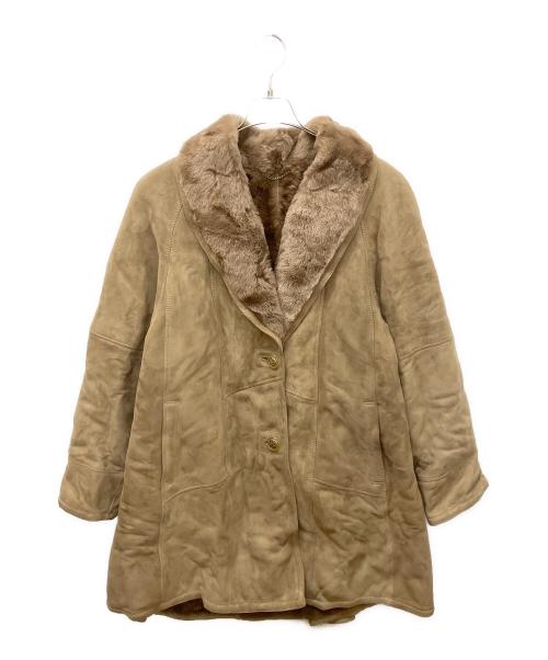 SARIPEL（サリペル）SARIPEL (サリペル) ムートンコート ブラウン サイズ:38の古着・服飾アイテム