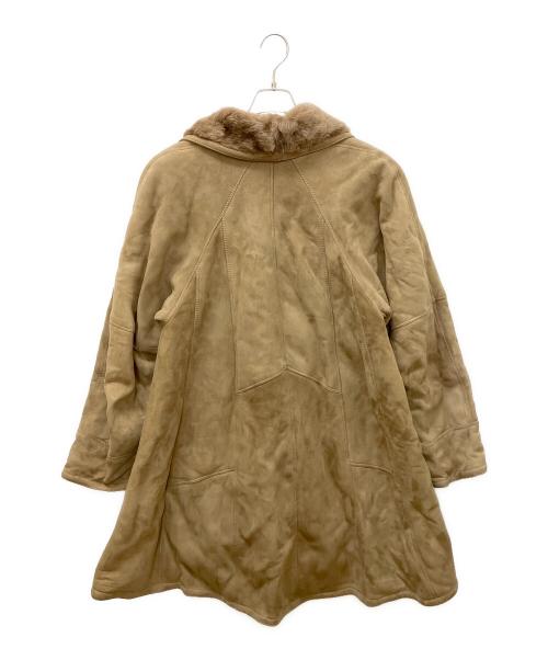 SARIPEL（サリペル）SARIPEL (サリペル) ムートンコート ブラウン サイズ:38の古着・服飾アイテム