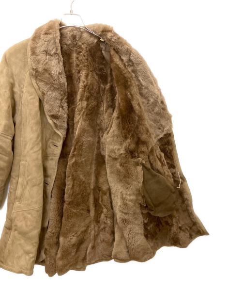 SARIPEL（サリペル）SARIPEL (サリペル) ムートンコート ブラウン サイズ:38の古着・服飾アイテム